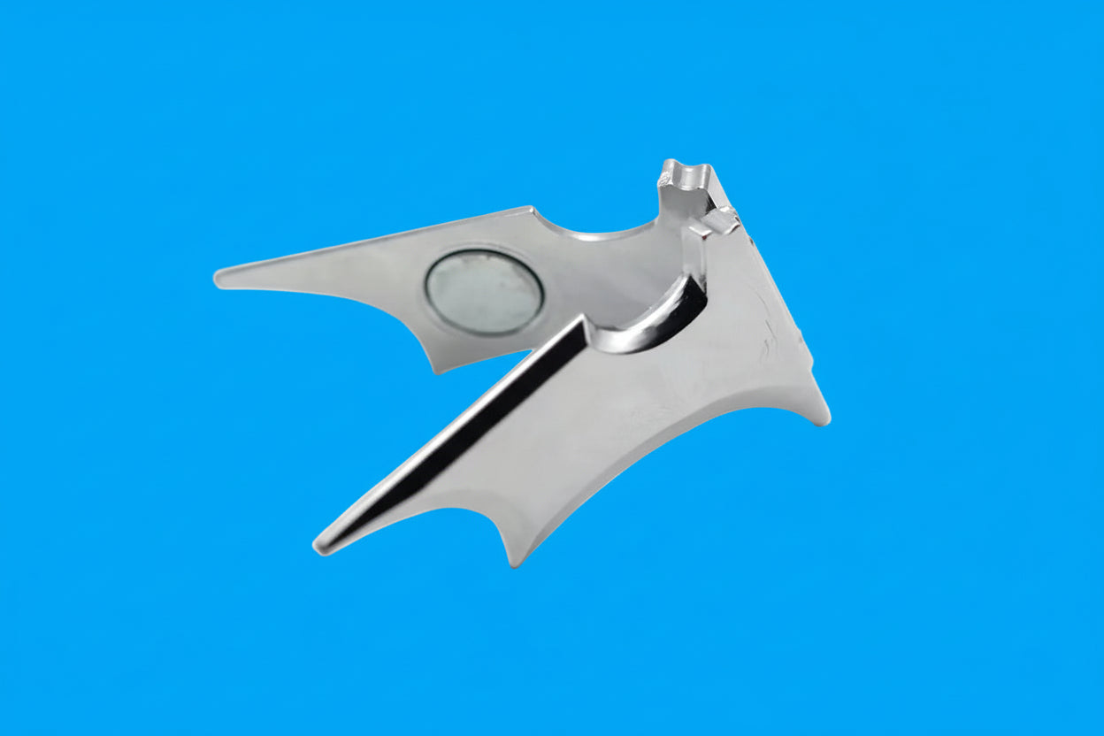 Stainless Steel Clip Sleek Stainless Steel Batwing Clip Slim Money Clip Holder Lightweight for Gift for Men